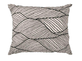 Rake Black Lounge Cushion